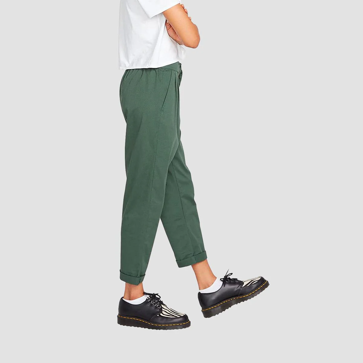 Volcom Frochickie Trousers Dark Pine - Womens - Image 3