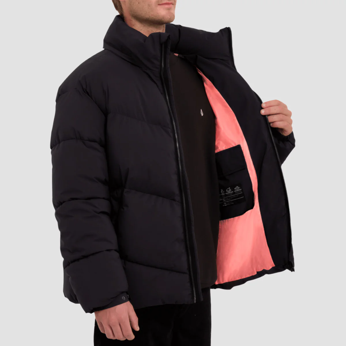 Volcom Goldsmooth Jacket Black Combo - Image 3