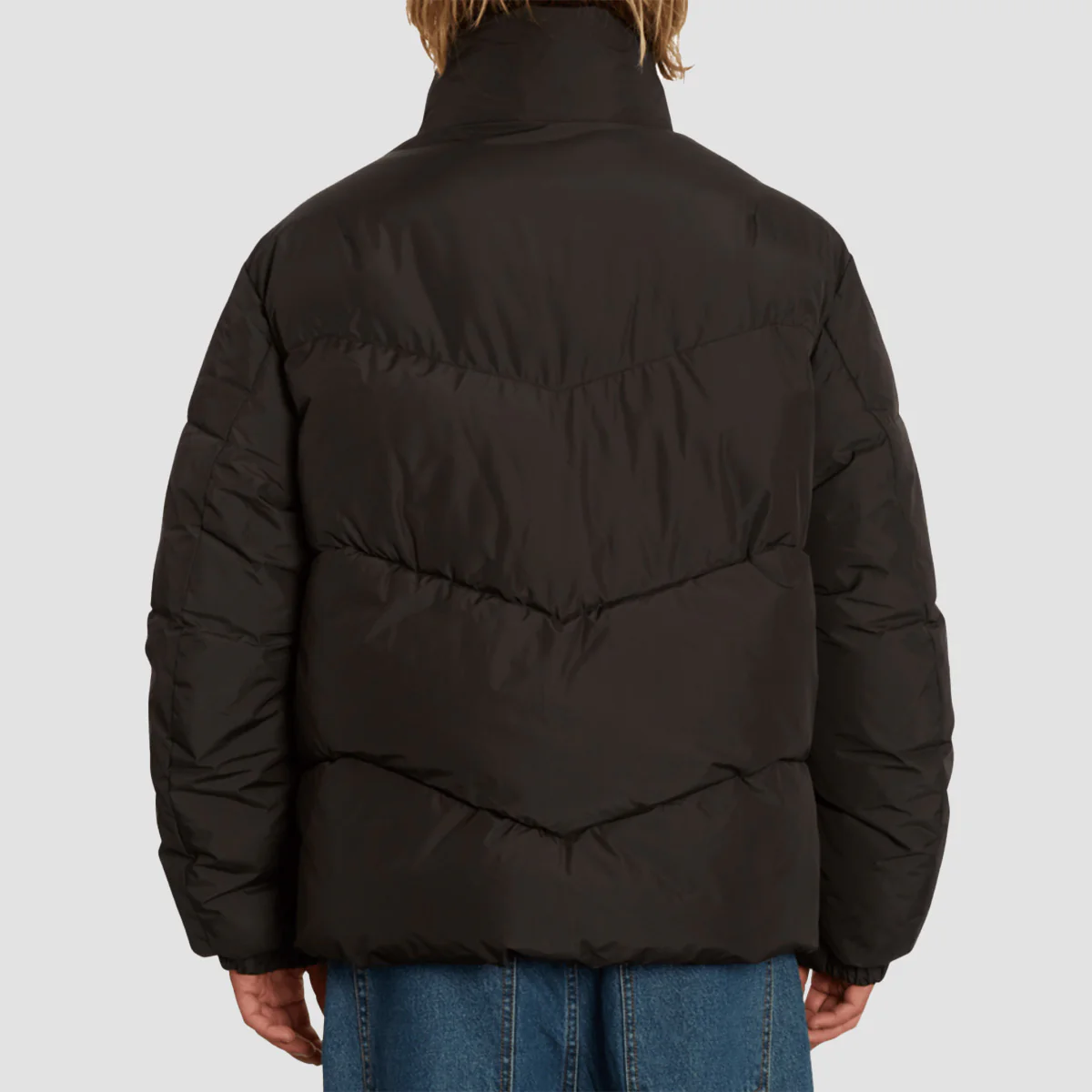 Volcom Goldsmooth Puff Jacket Black Combo - Image 2
