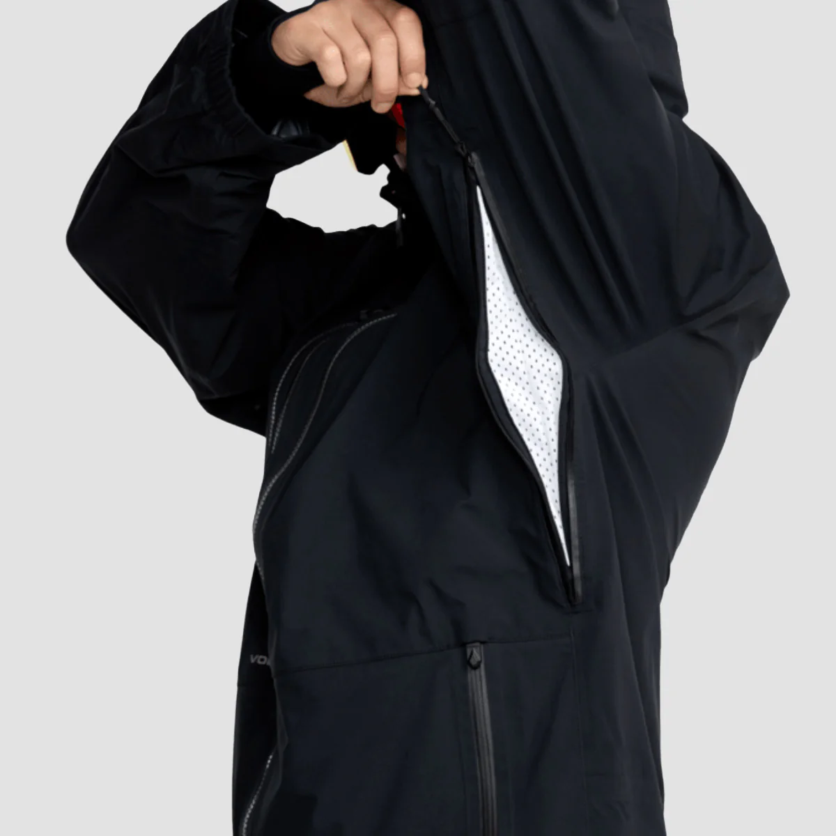Volcom Guch Stretch Gore-Tex Snow Jacket Black - Image 3