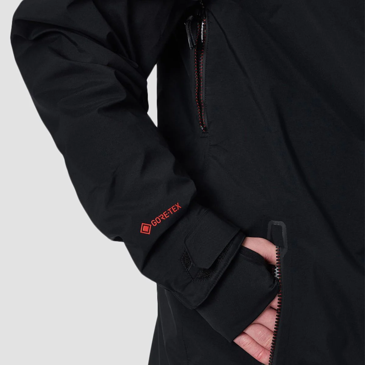 Volcom Guch Stretch Gore-Tex Snow Jacket Black - Image 3