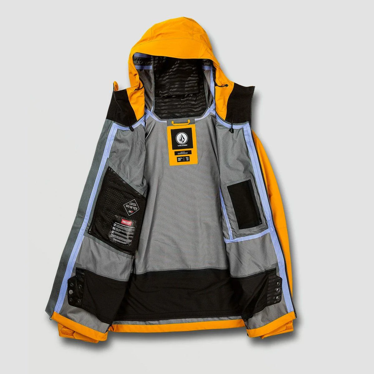 Volcom Guide Gore-Tex Snow Jacket Resin Gold - Image 3