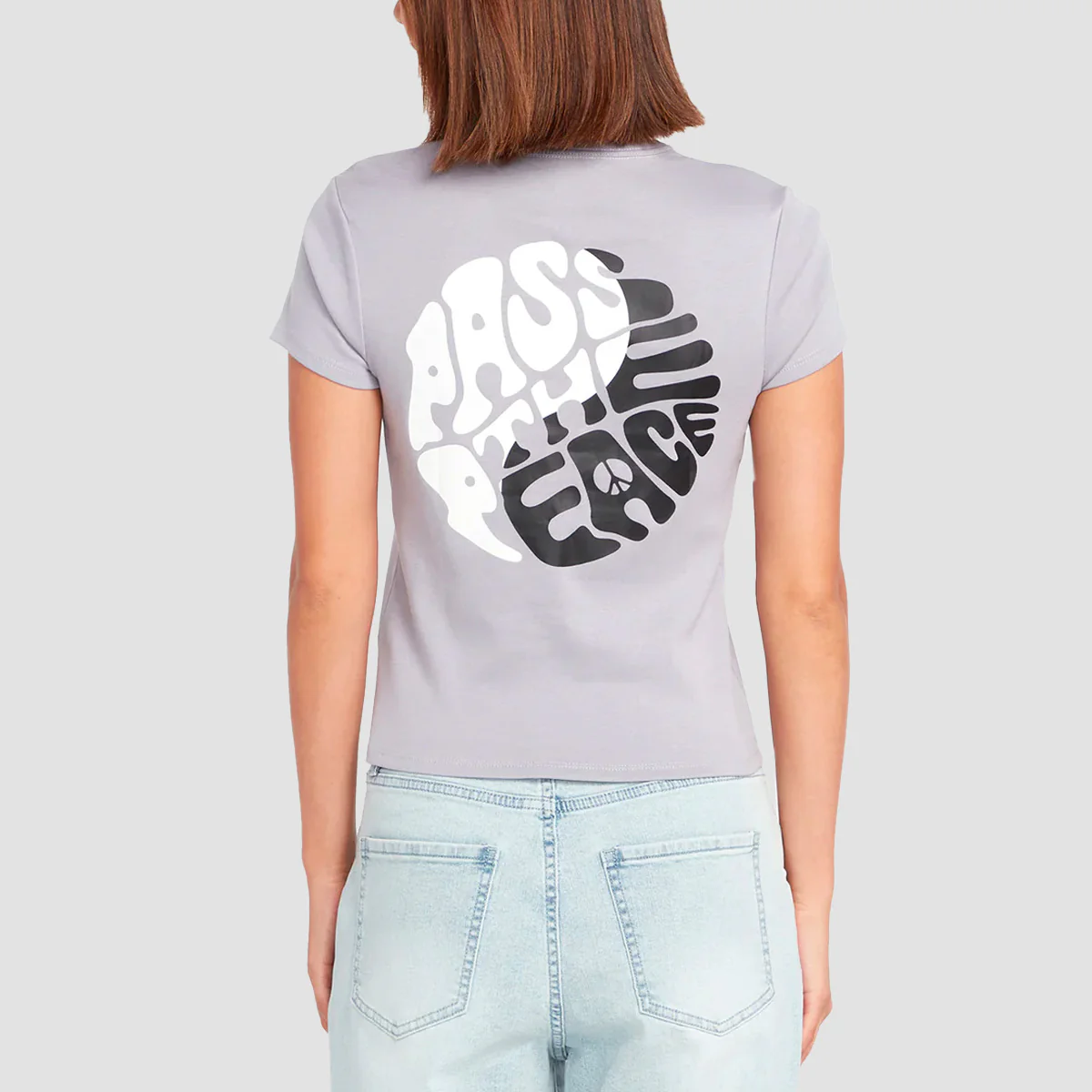 Volcom Have A Clue T-Shirt Moonbeam - Womens - Image 2