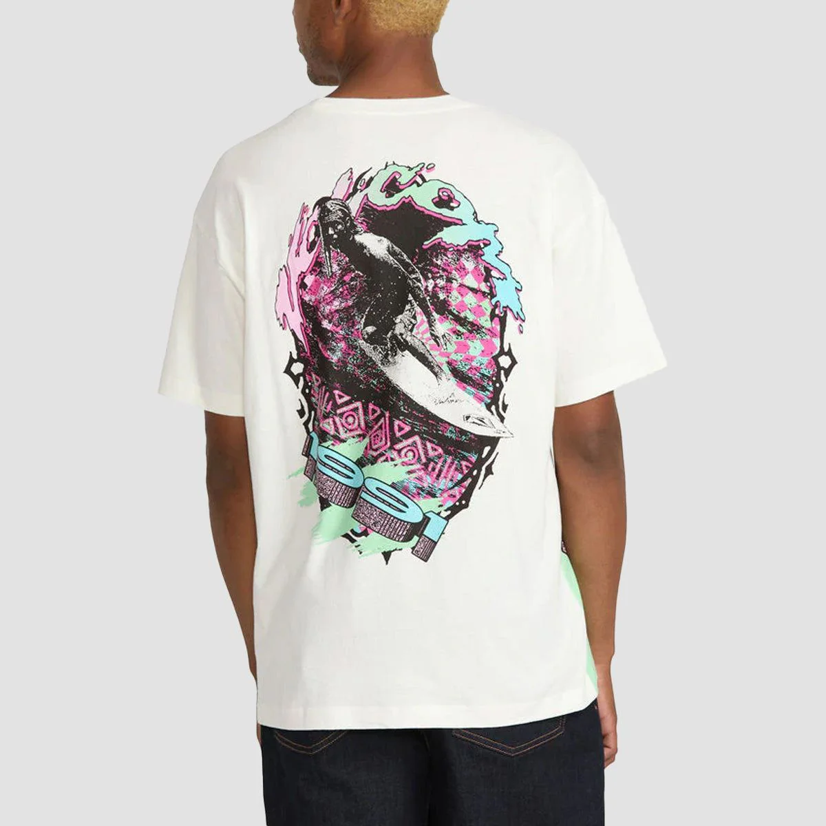 Volcom Heavy Tubes T-Shirt Off White - Image 2