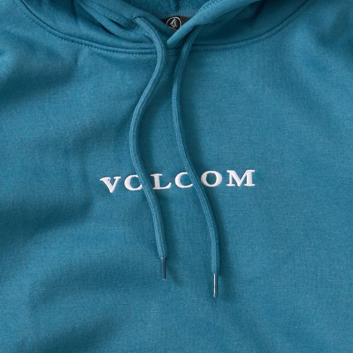 Volcom Hi-Time Pullover Hoodie Ocean Teal - Image 2