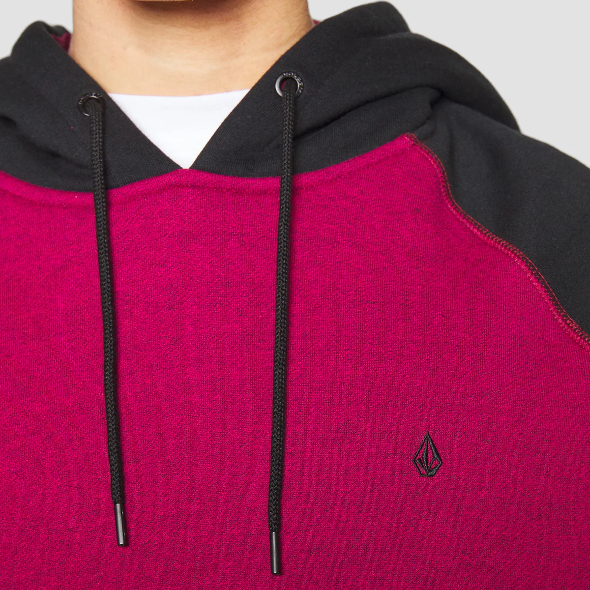 Volcom Homak Pullover Hoodie Plum - Image 2
