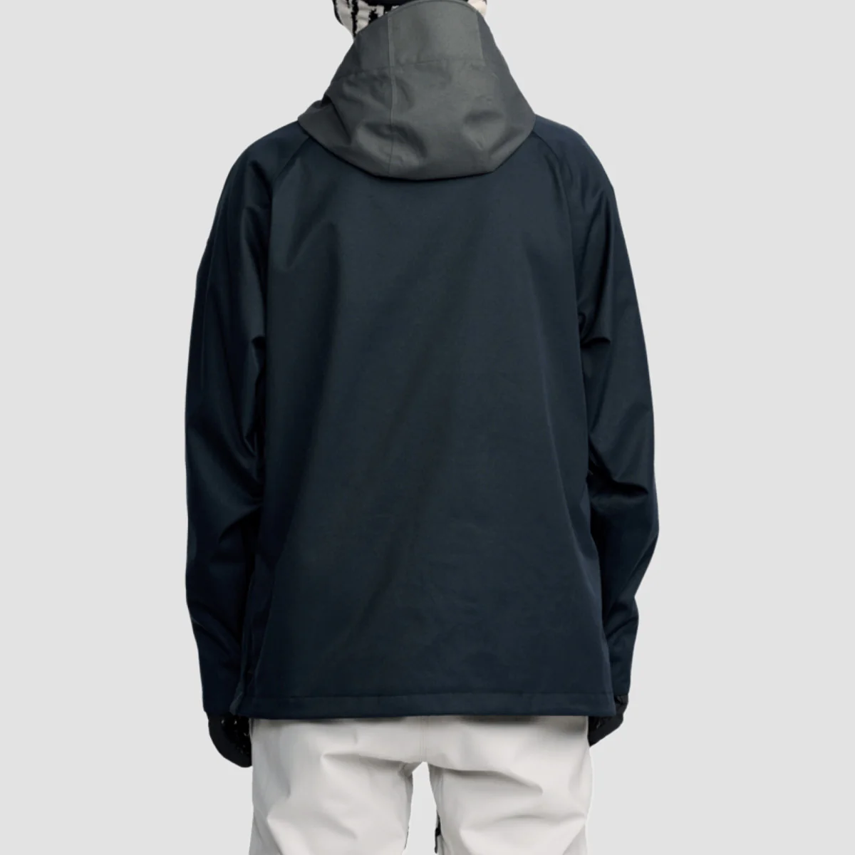 Volcom Hossegor 20K Pullover Snow Jacket Black - Image 2