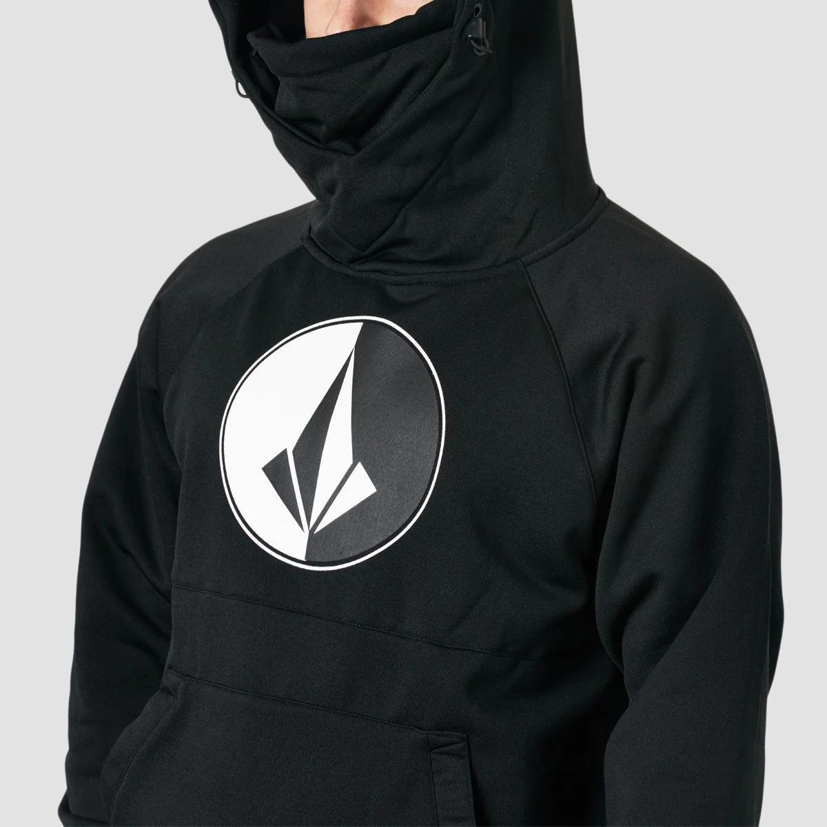 Volcom Hydro Riding Pullover Snow Hoodie Black - Image 4