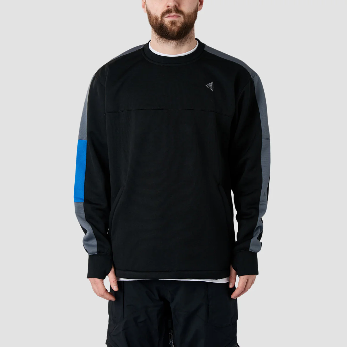 Volcom Hydro Riding Snow Crew Sweat Black
