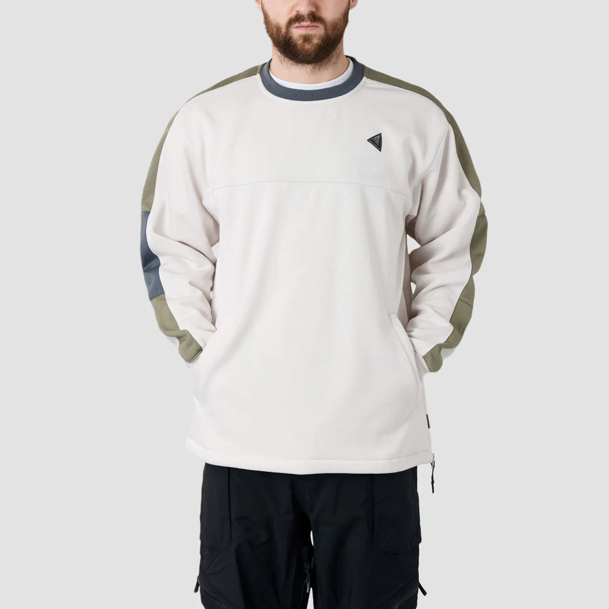 Volcom Hydro Riding Snow Crew Sweat Ice - Image 2