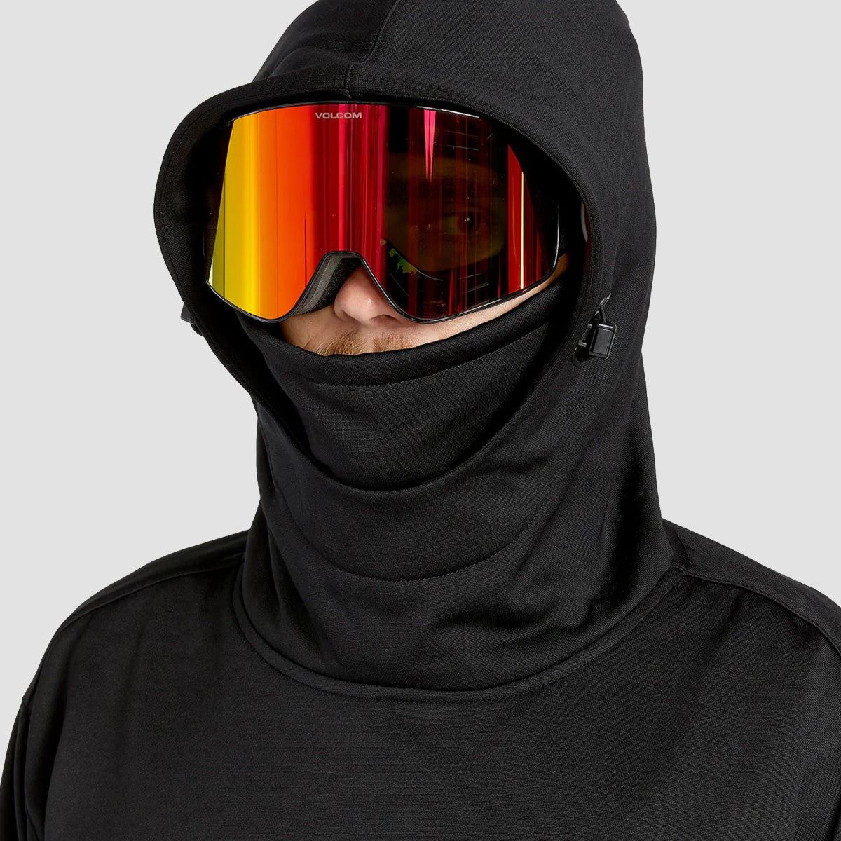 Volcom Hydro Riding Snow Pullover Hoodie Black - Image 2