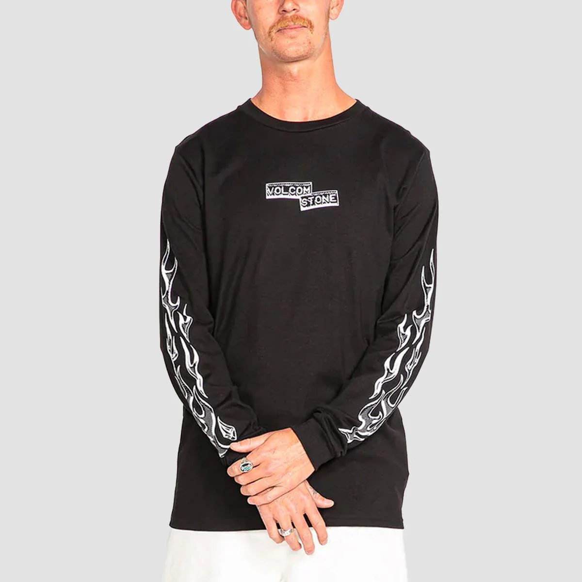 Volcom Ignighter Longsleeve T-Shirt Black - Image 2