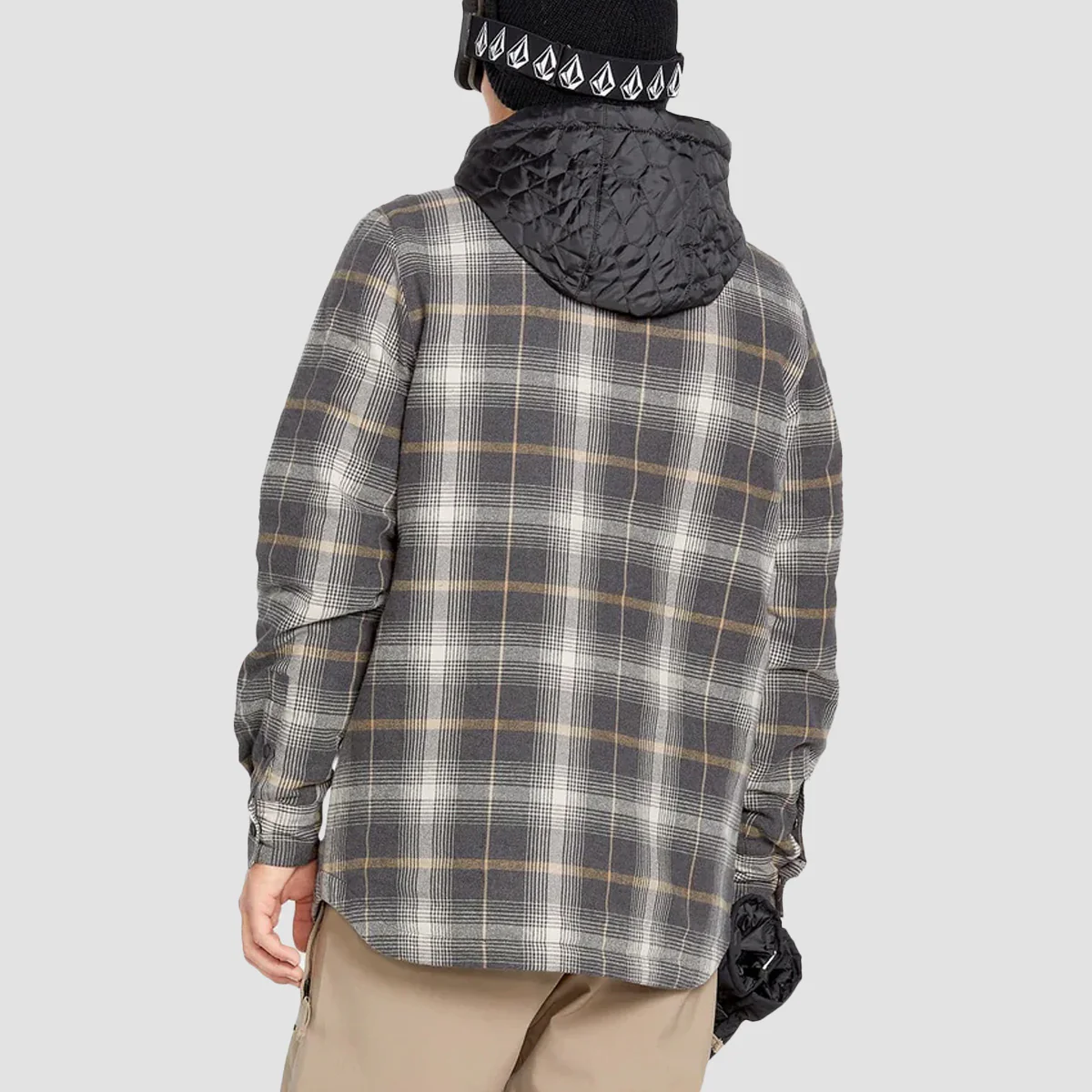 Volcom Ins Riding Flannel Stone - Image 2