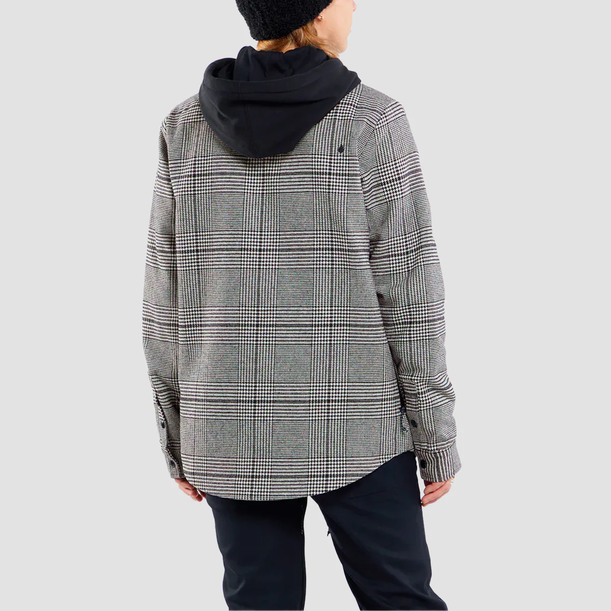 Volcom Insulated Flannel Jacket Moonbeam - Womens - Image 2