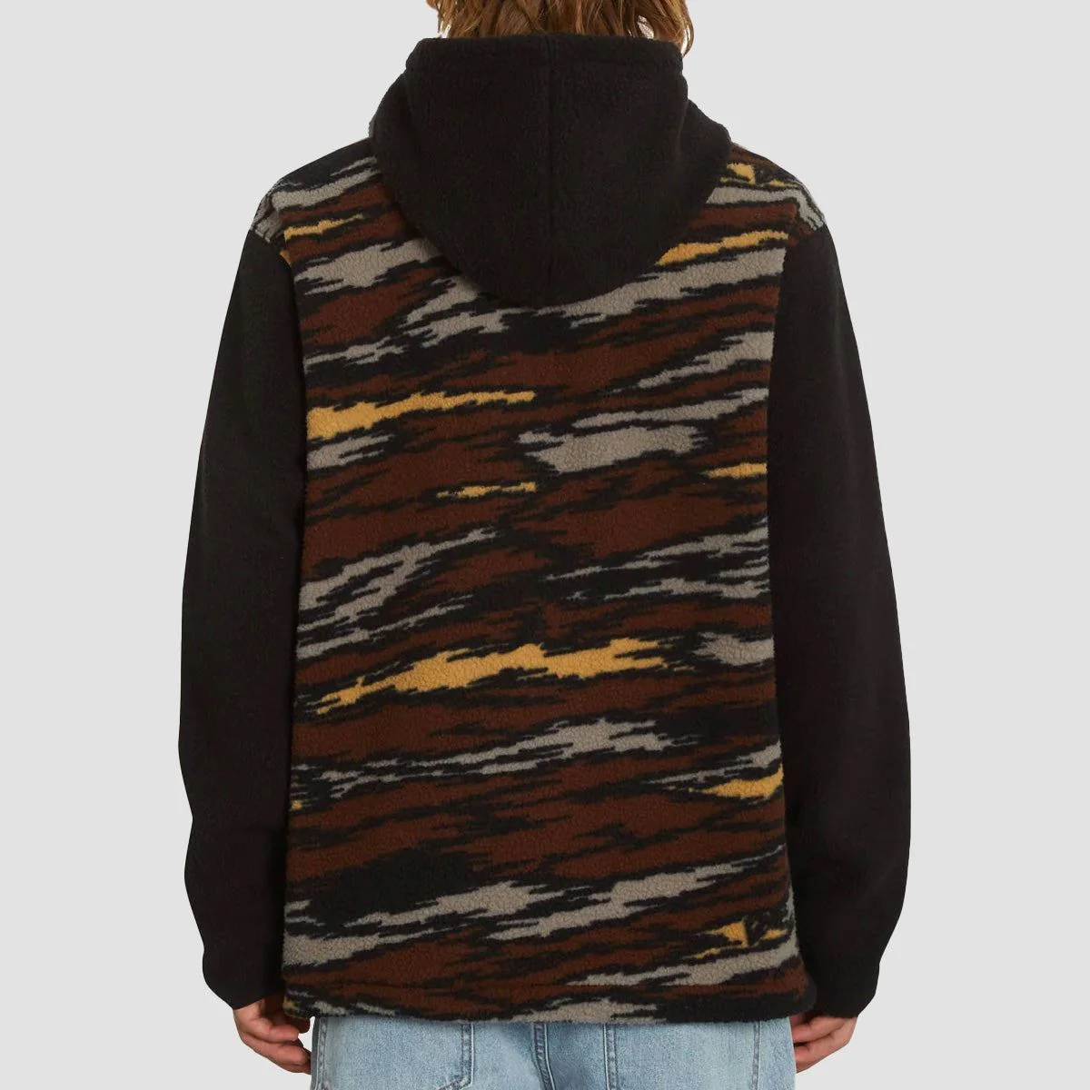 Volcom ISO91 Pullover Hoodie Bark Brown - Image 2