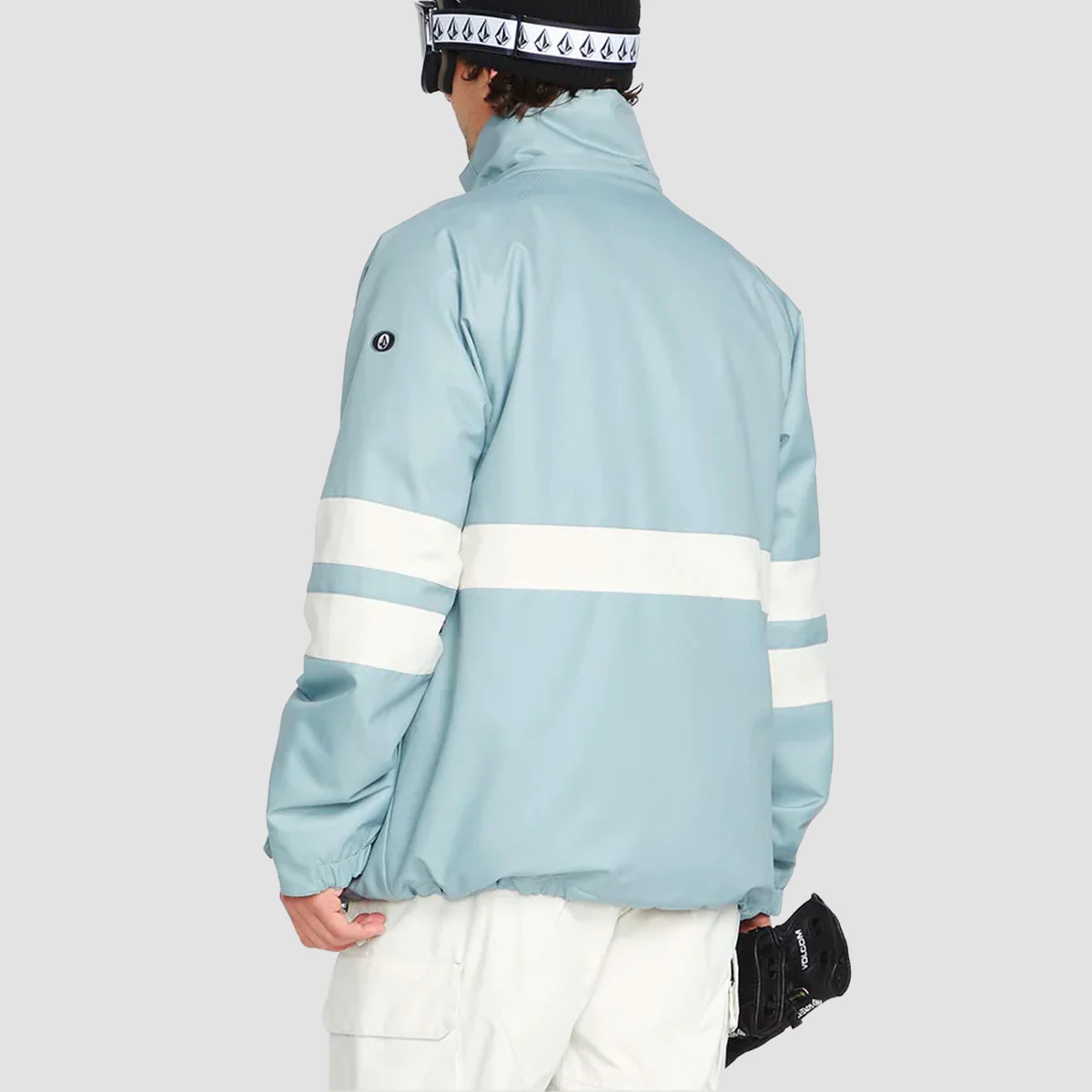 Volcom JP Ins Snow Snow Jacket Light Grey - Image 2