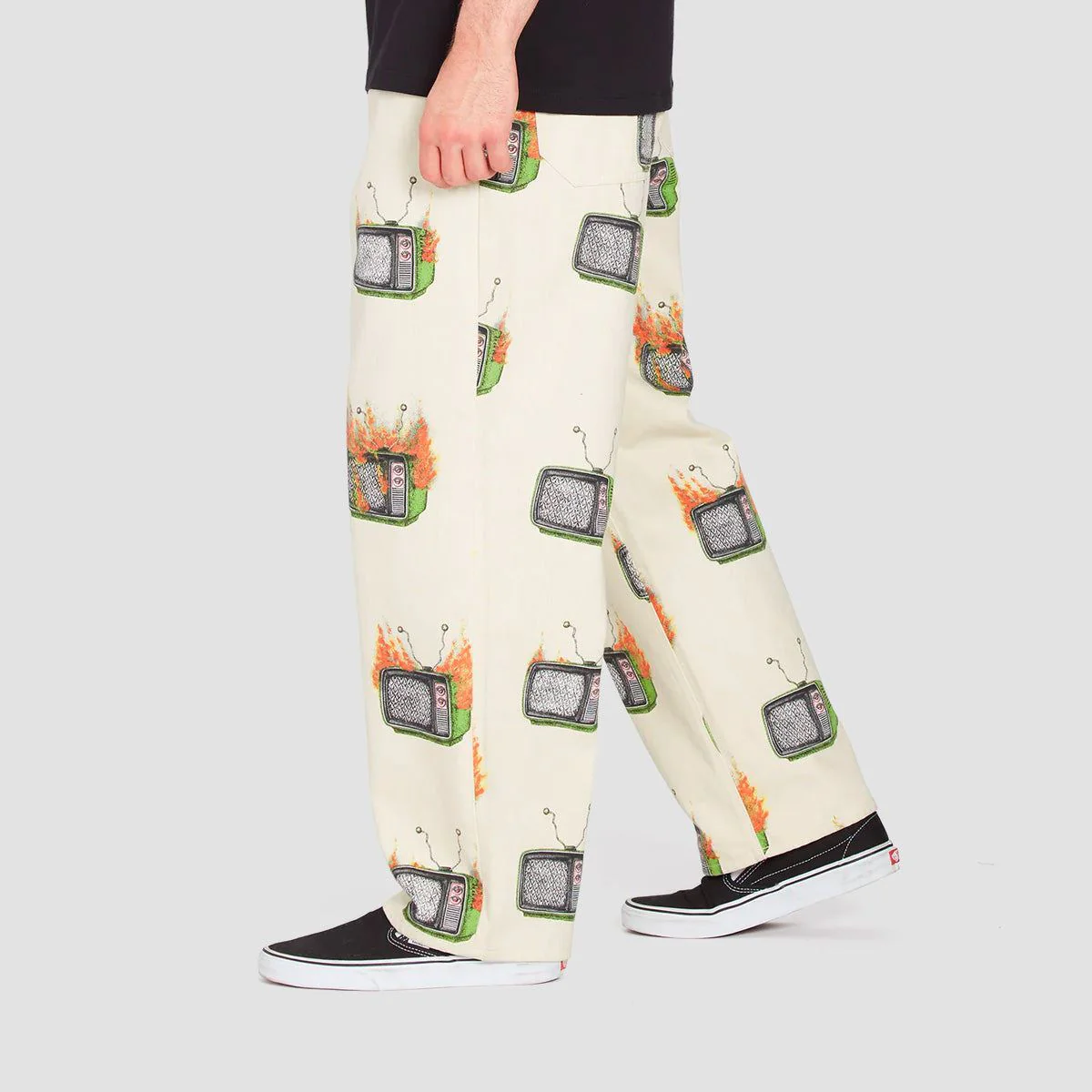 Volcom Justin Hager EW Pants Whitecap Grey - Image 2