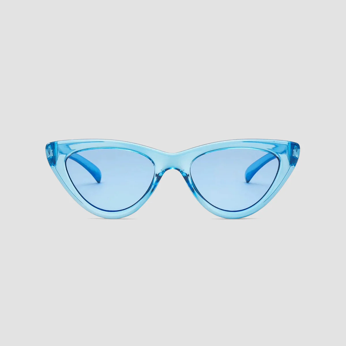 Volcom Knife Sunglasses Crystal Sky/Blue - Womens - Image 2