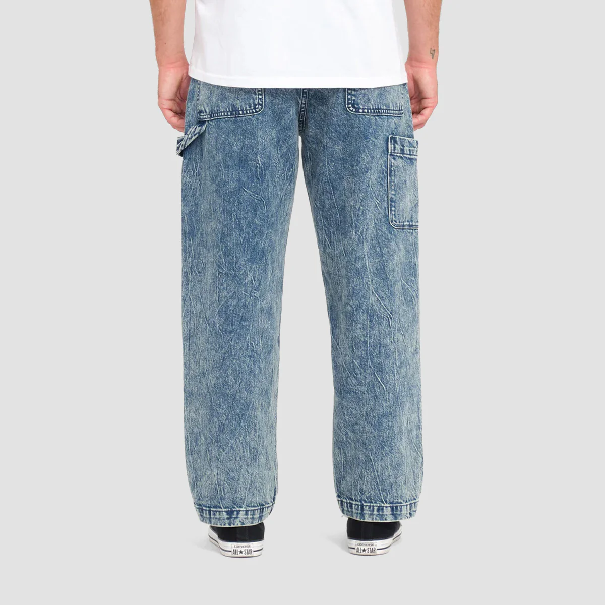 Volcom Kraftsman II Loose Fit Jeans Sea Spray - Image 2