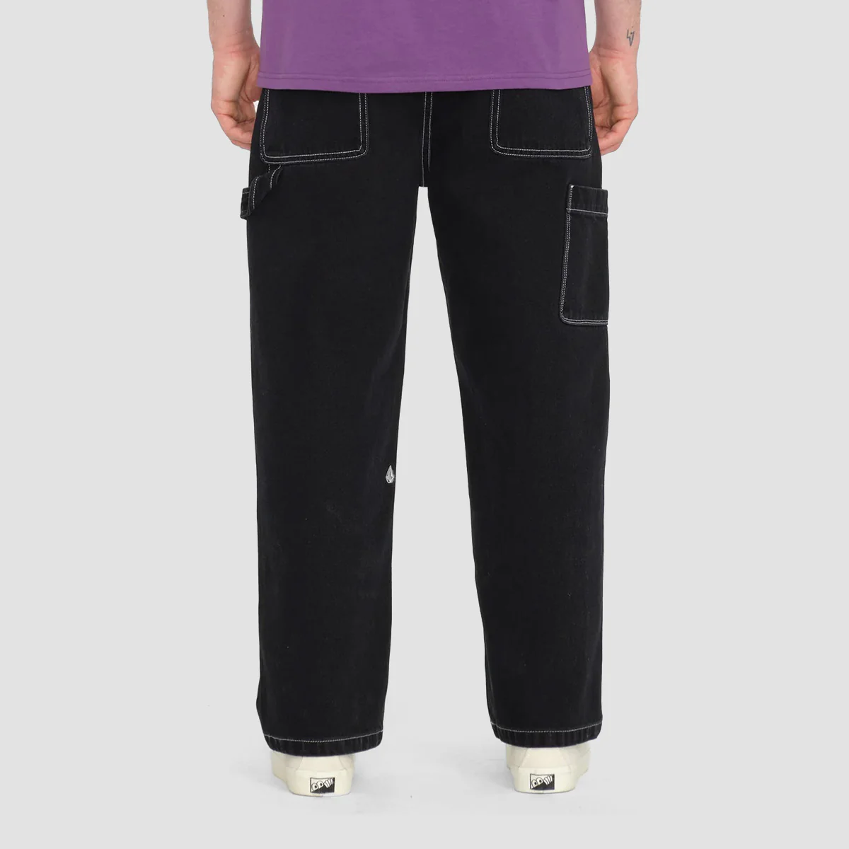 Volcom Kraftsman Jeans Black - Image 2