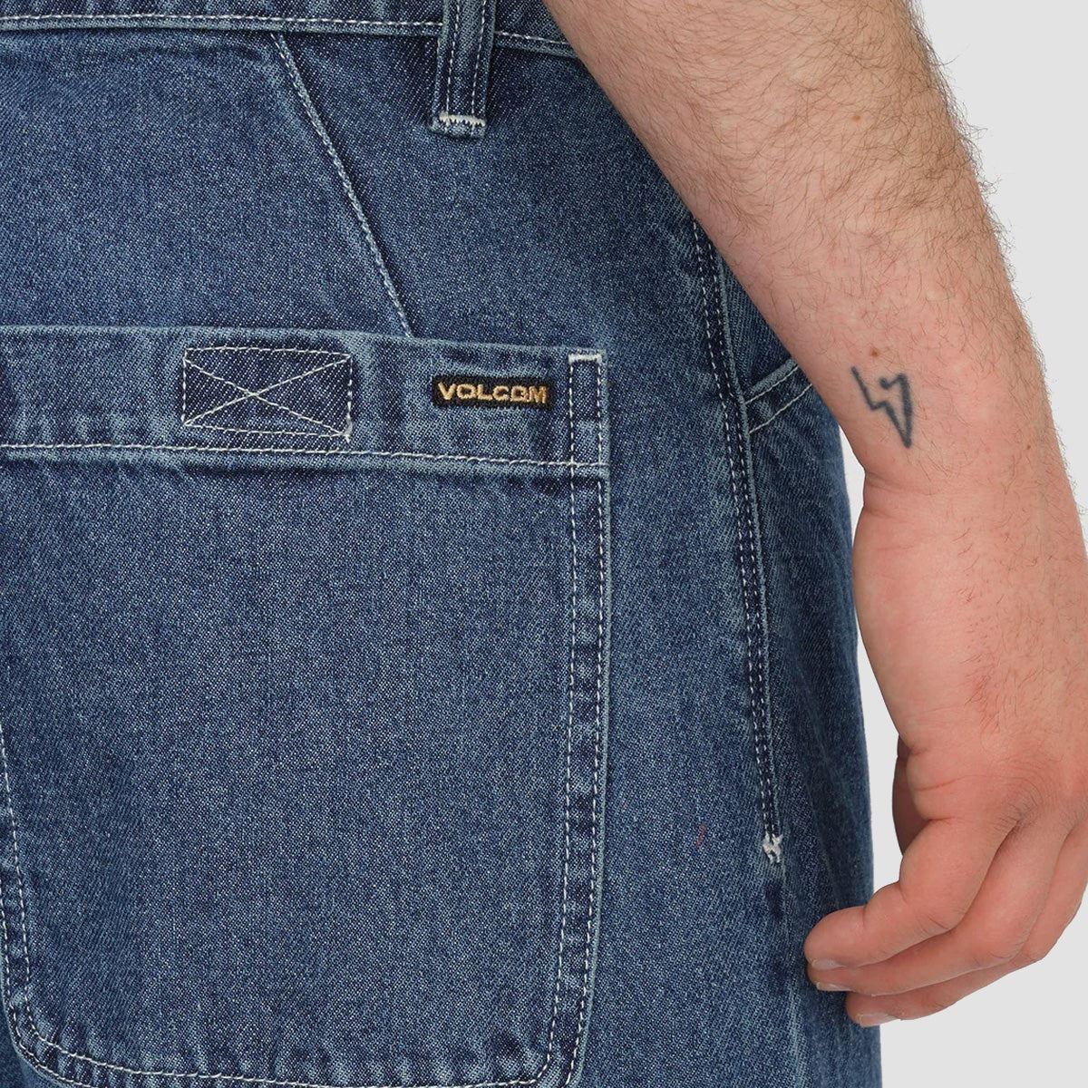 Volcom Kraftsman Jeans Indigo Ridge Wash - Image 3