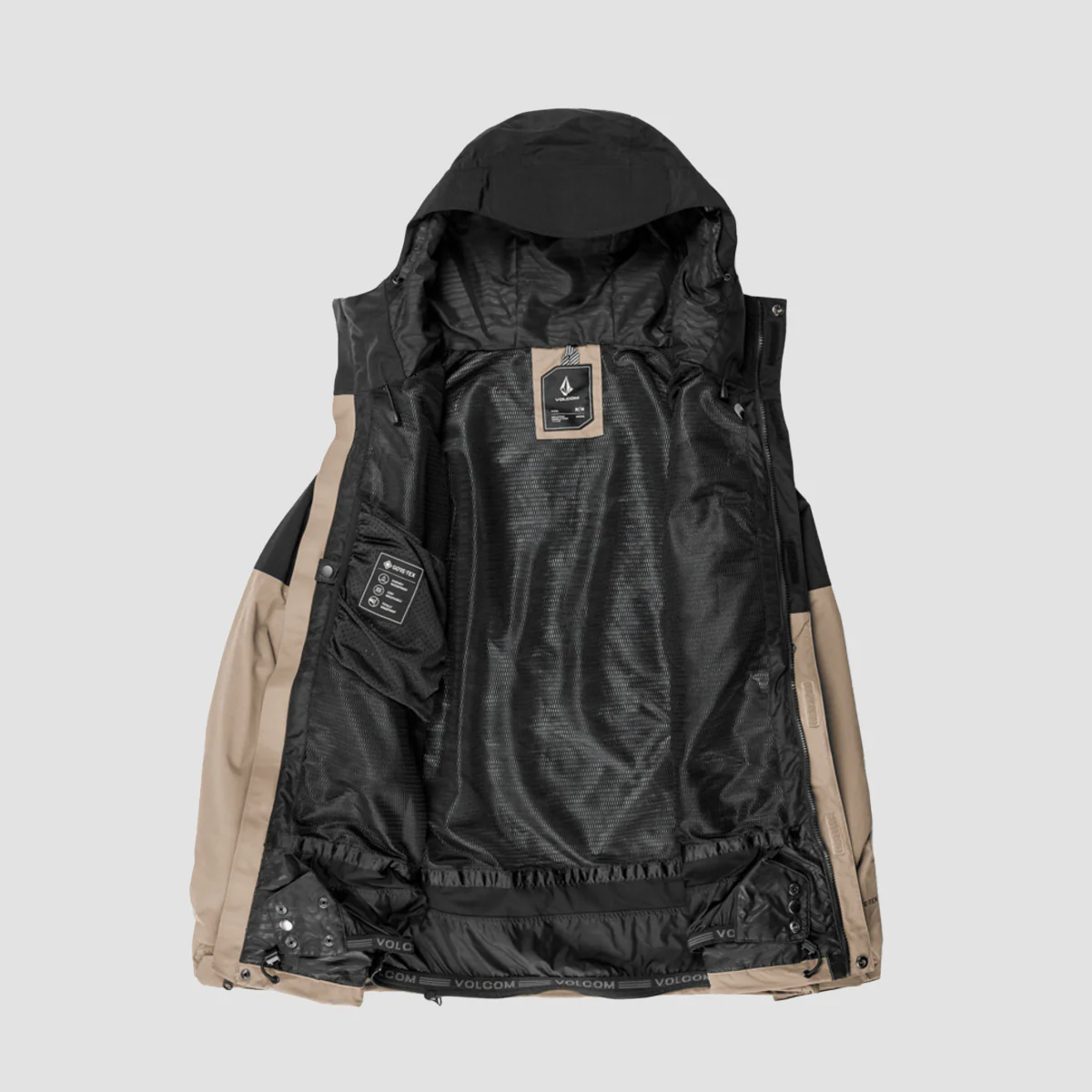 Volcom L Gore-Tex Snow Jacket Chestnut Brown - Image 2