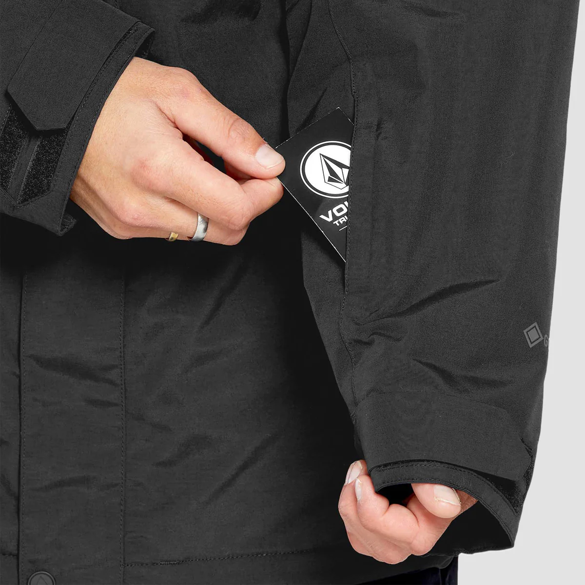 Volcom L Gore-Tex Snow Jacket Chestnut Brown - Image 4