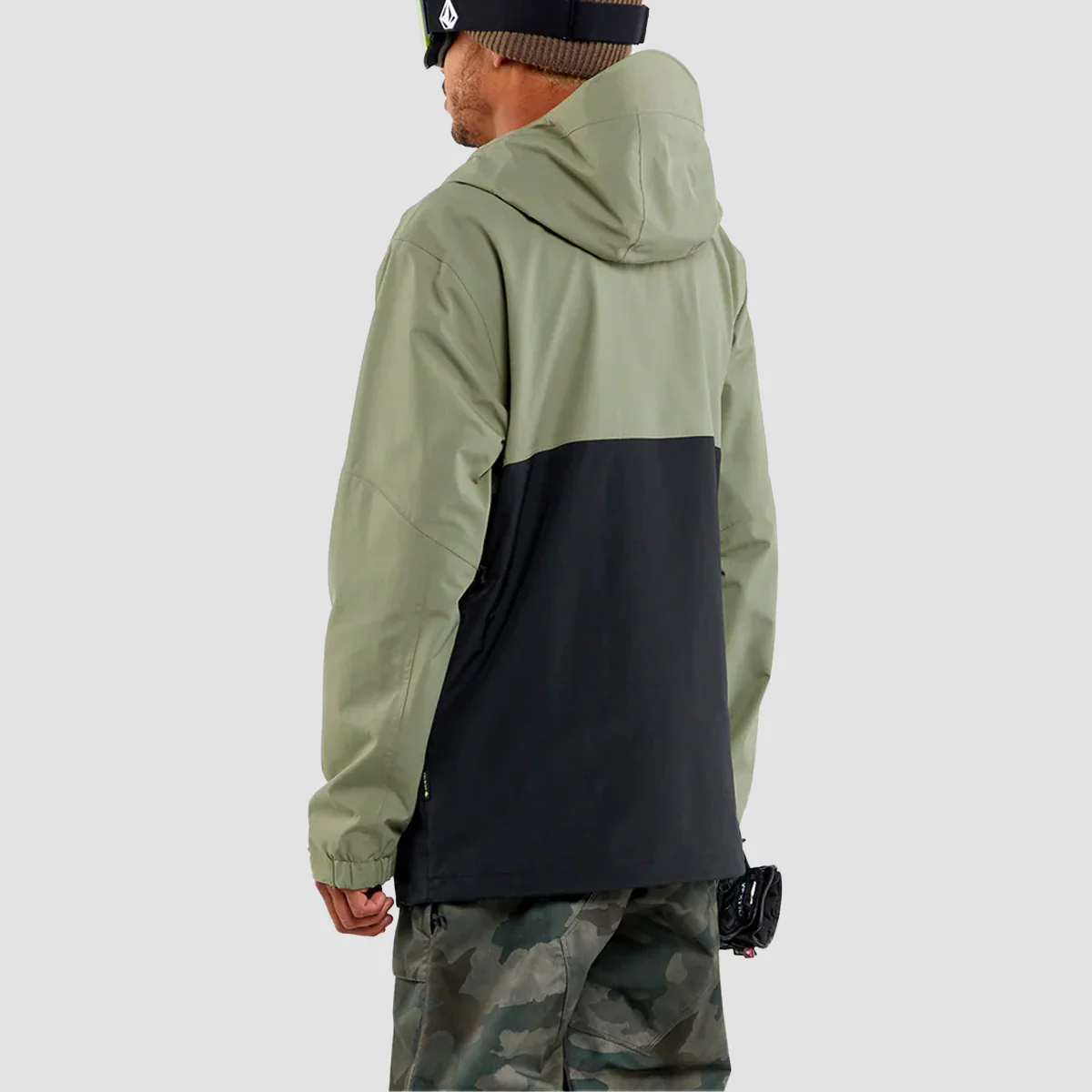 Volcom L Gore-Tex Snow Jacket Light Military - Image 2