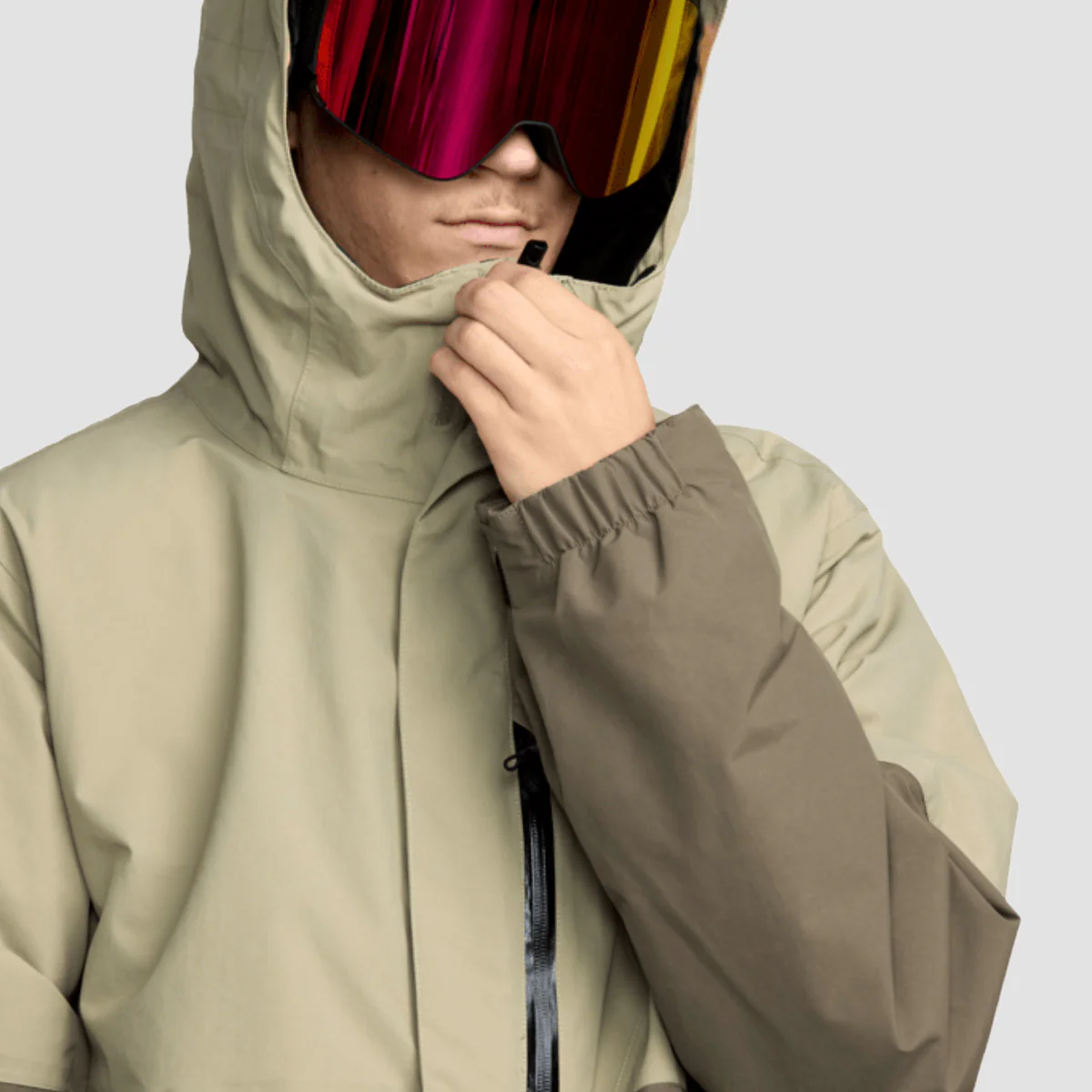 Volcom L Gore-Tex Snow Jacket Moss Green - Image 3