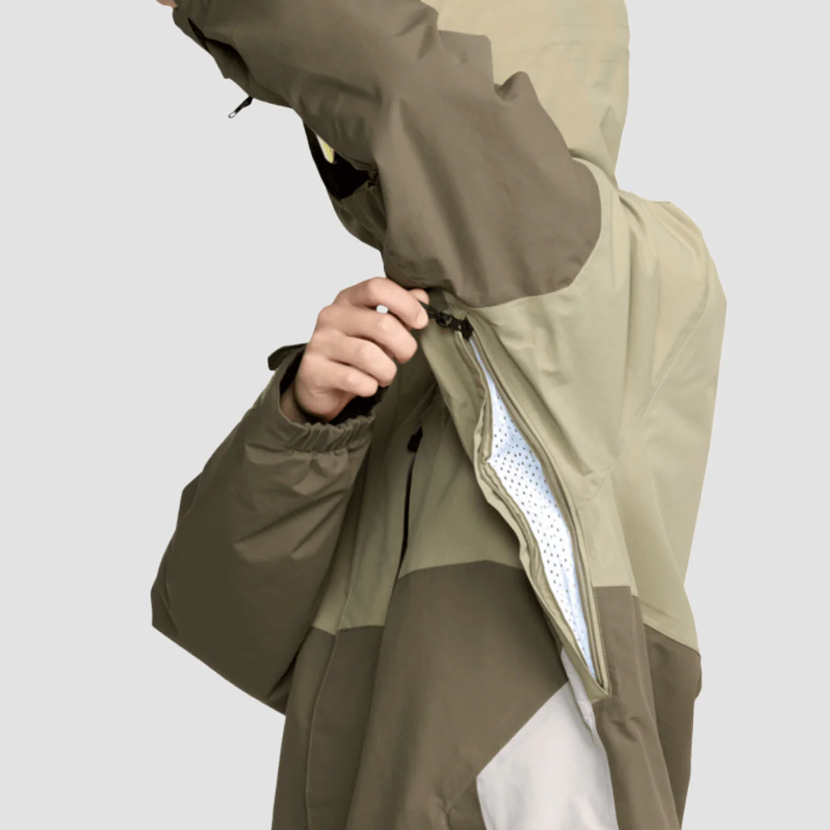 Volcom L Gore-Tex Snow Jacket Moss Green - Image 4