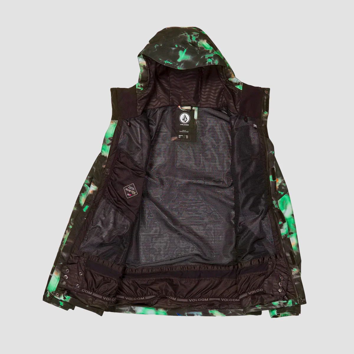 Volcom L Gore-Tex Snow Jacket Spritz Black - Image 3