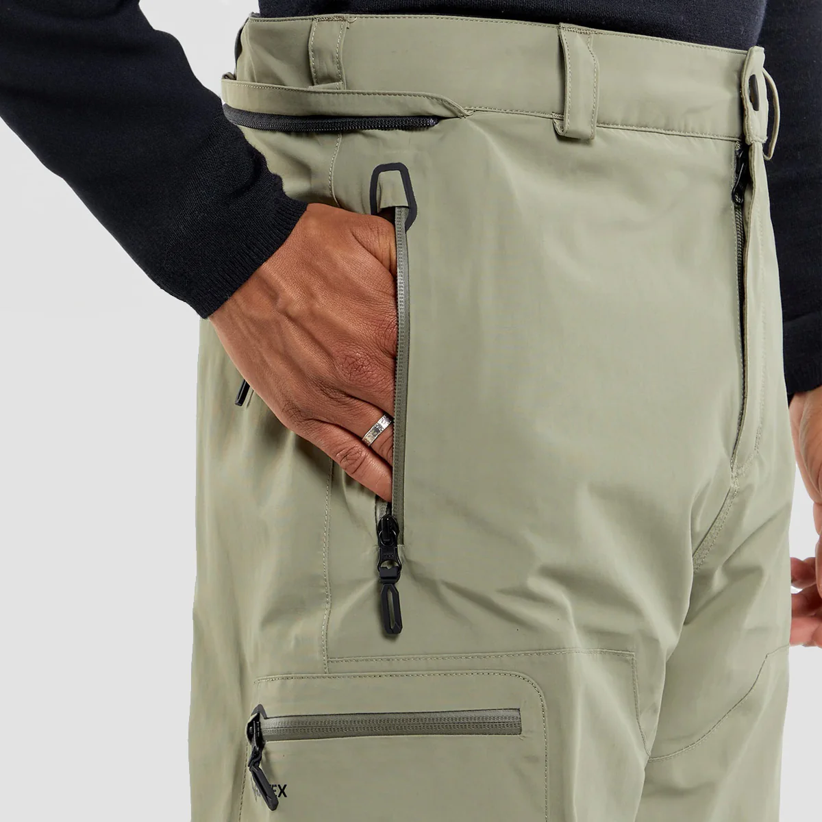 Volcom L Gore-Tex Snow Pants Light Military - Image 3