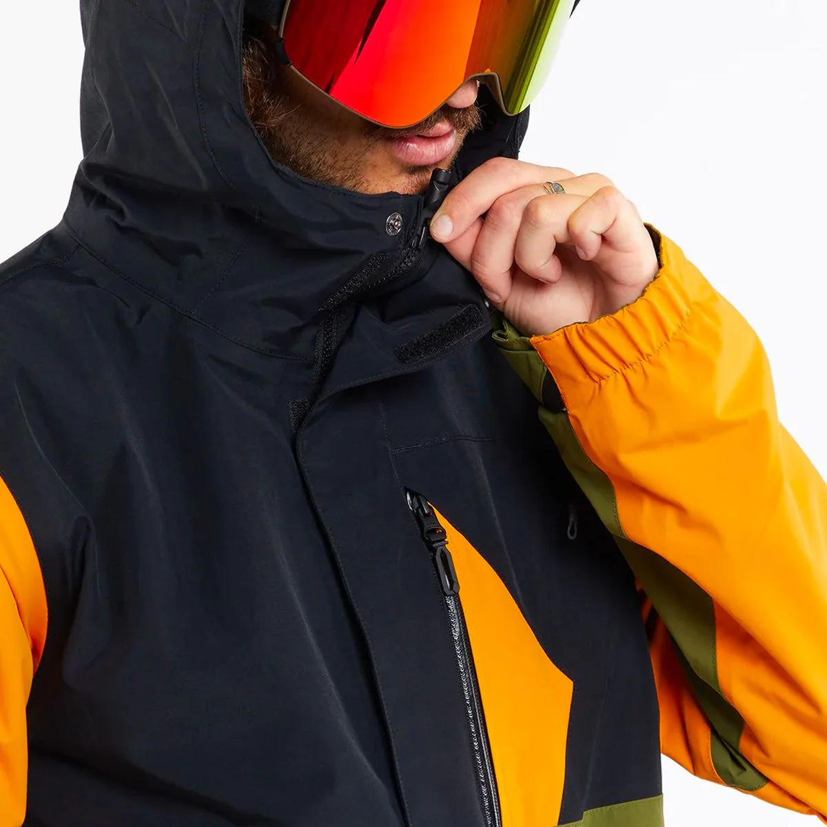 Volcom L Ins Gore-Tex Snow Jacket Gold - Image 4