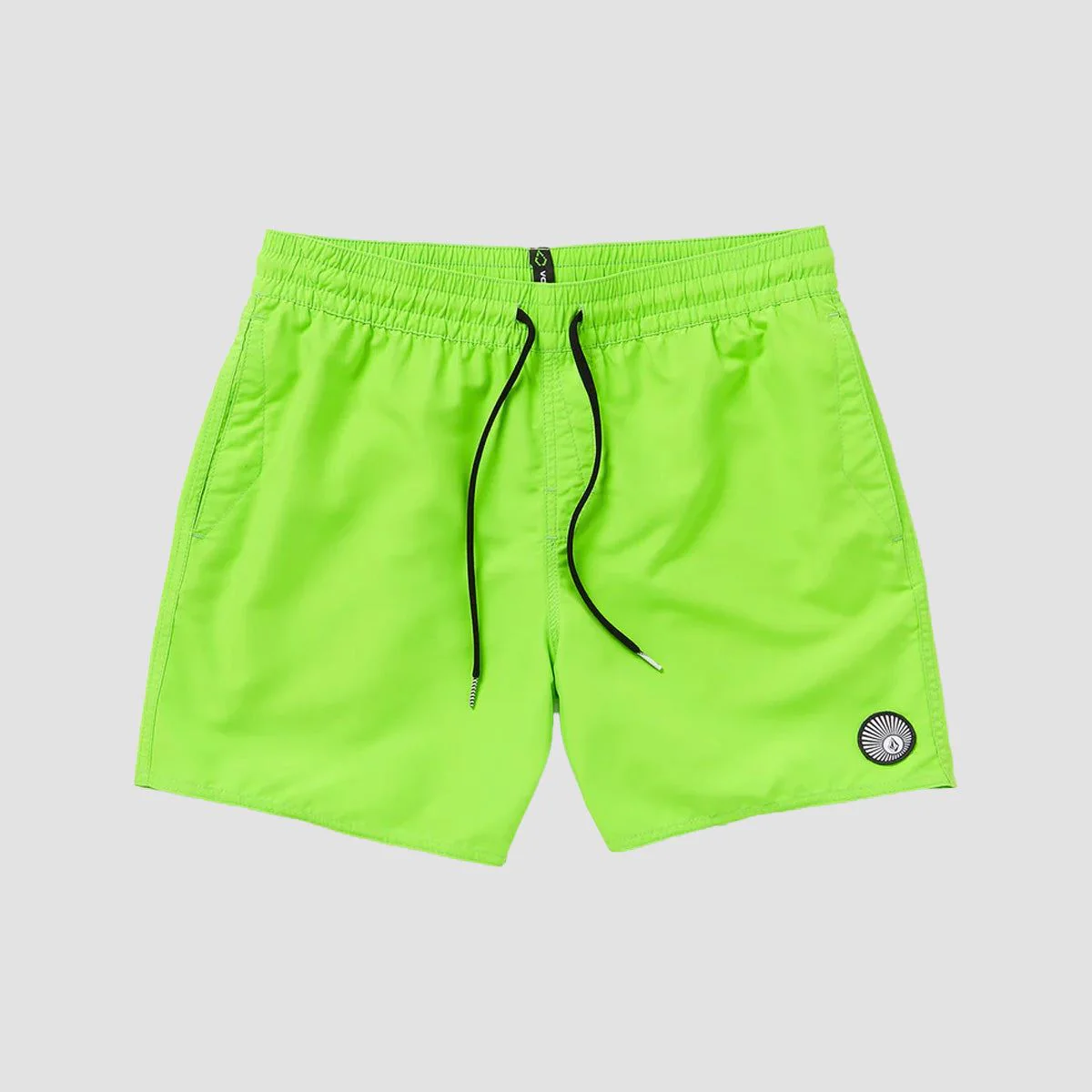 Volcom Lido Solid 16" Boardshorts Electric Green