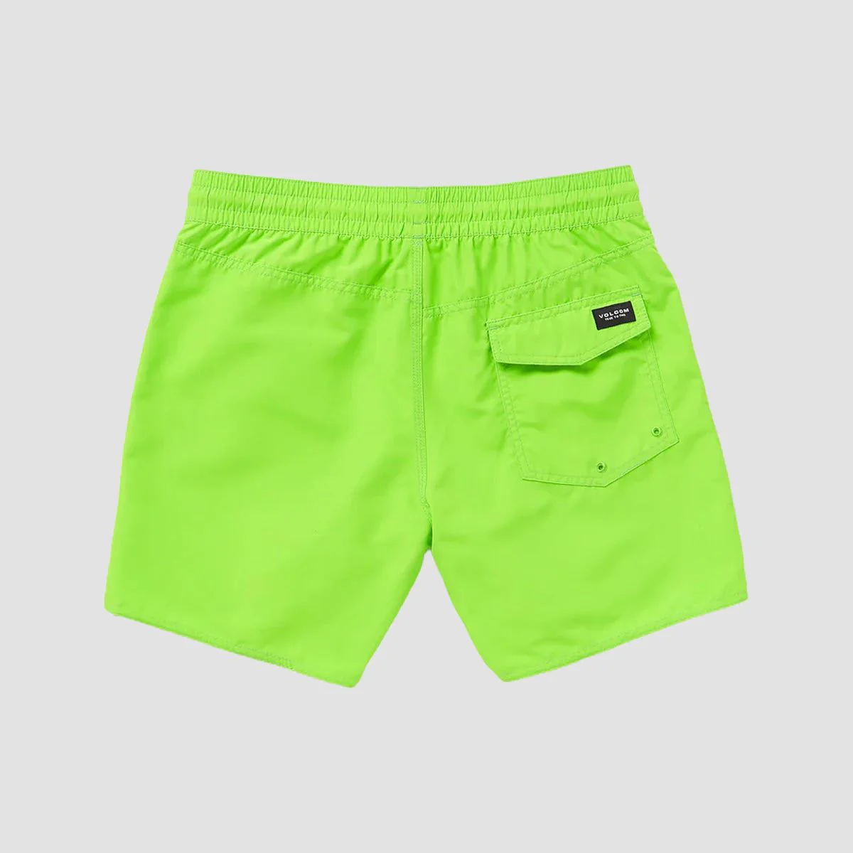 Volcom Lido Solid 16" Boardshorts Electric Green - Image 2