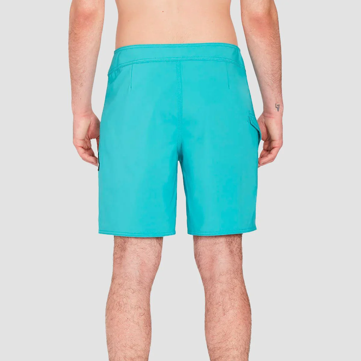 Volcom Lido Solid Mod 18" Boardshorts Temple Teal - Image 2