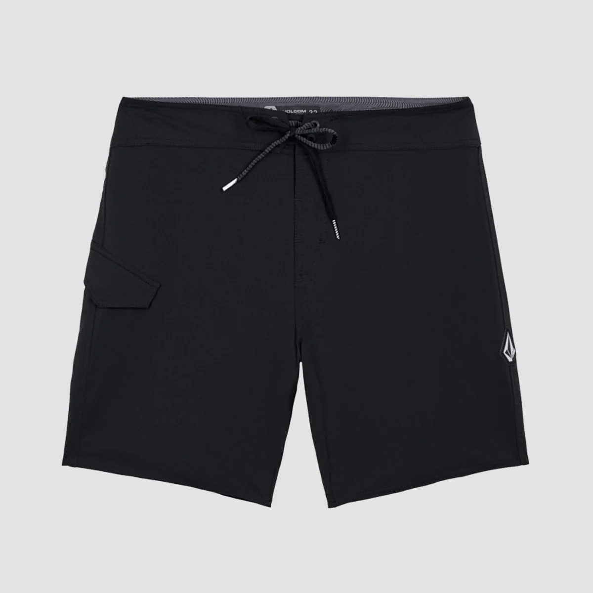 Volcom Lido Solid Mod 20" Boardshorts Black - Image 3