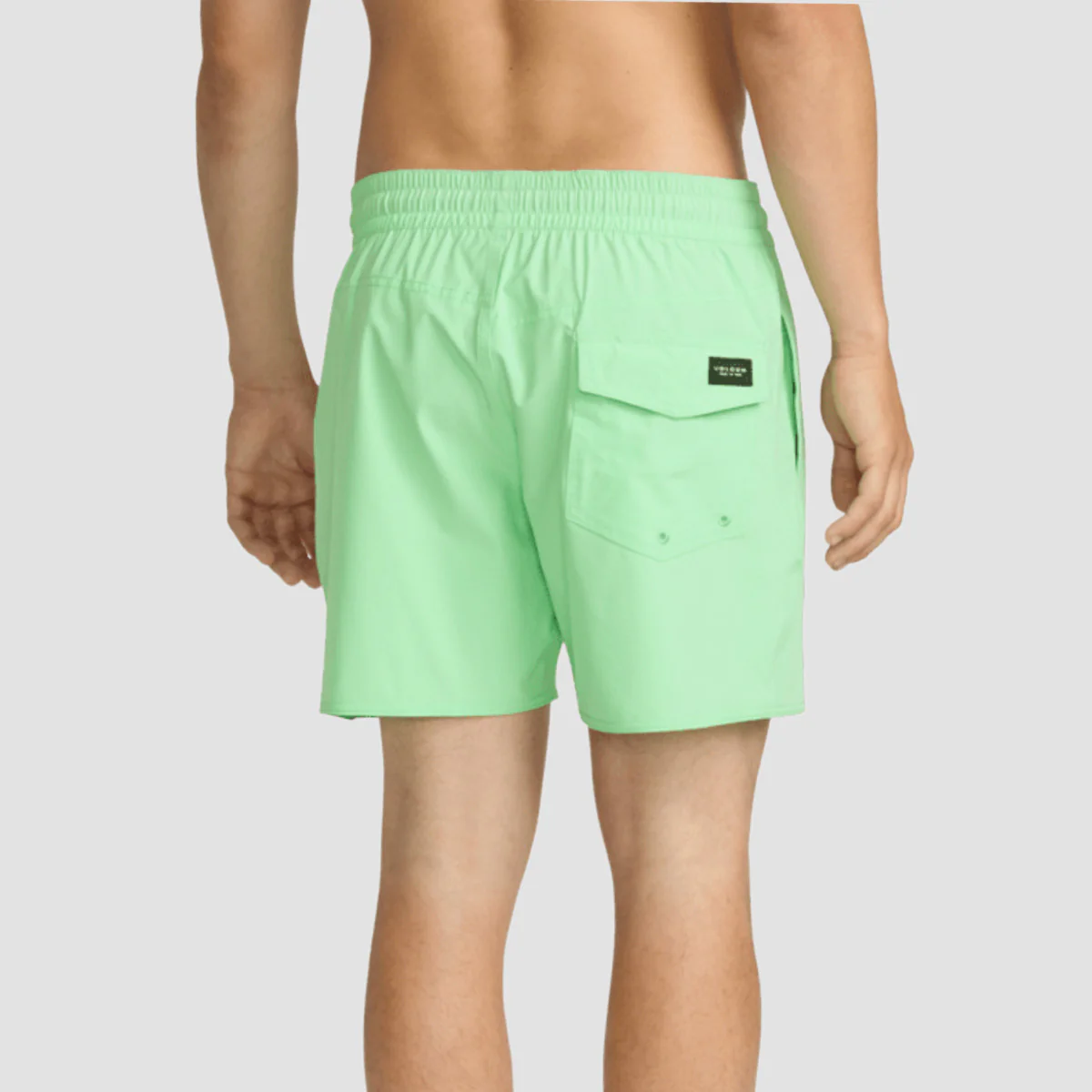 Volcom Lido Solid Trunk 16" Boardshorts Jade Cream - Image 2