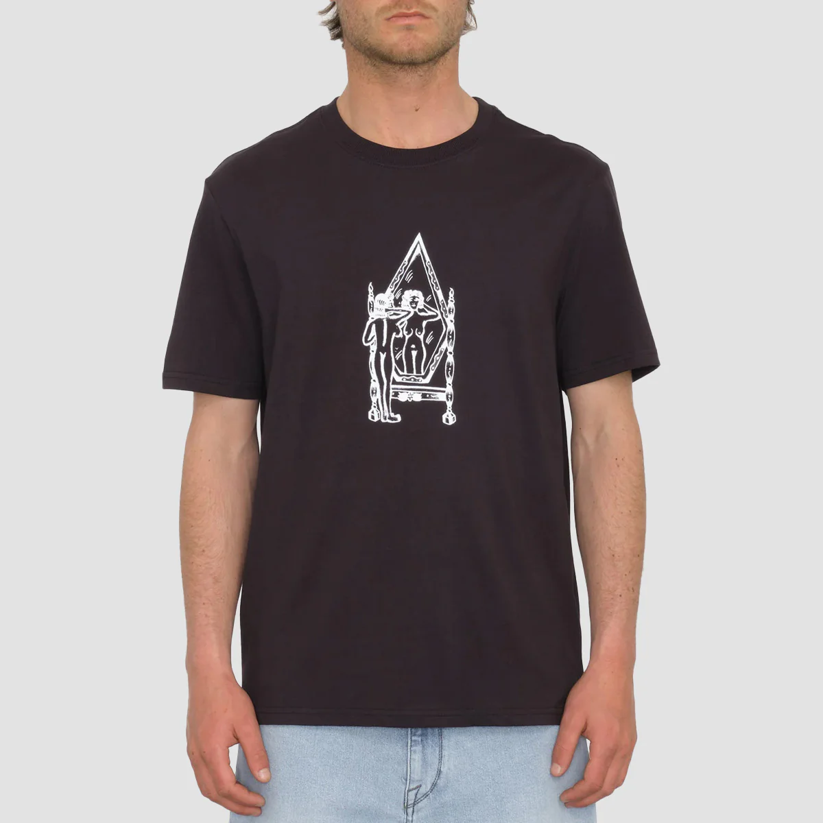 Volcom Lintell Mirror T-Shirt Black