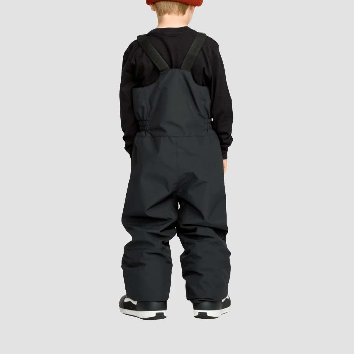 Volcom Little Flurry Ins Bib Overall Snow Pants Black - Kids - Image 2