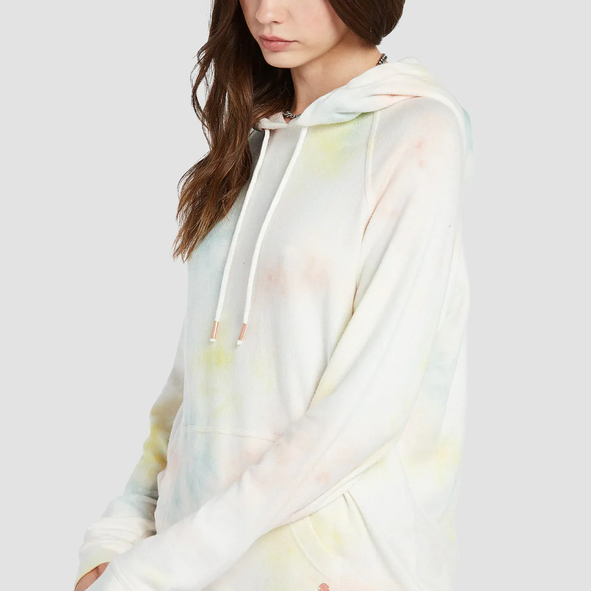 Volcom Lived In Lounge Pullover Hoodie Multi - Womens - Image 2