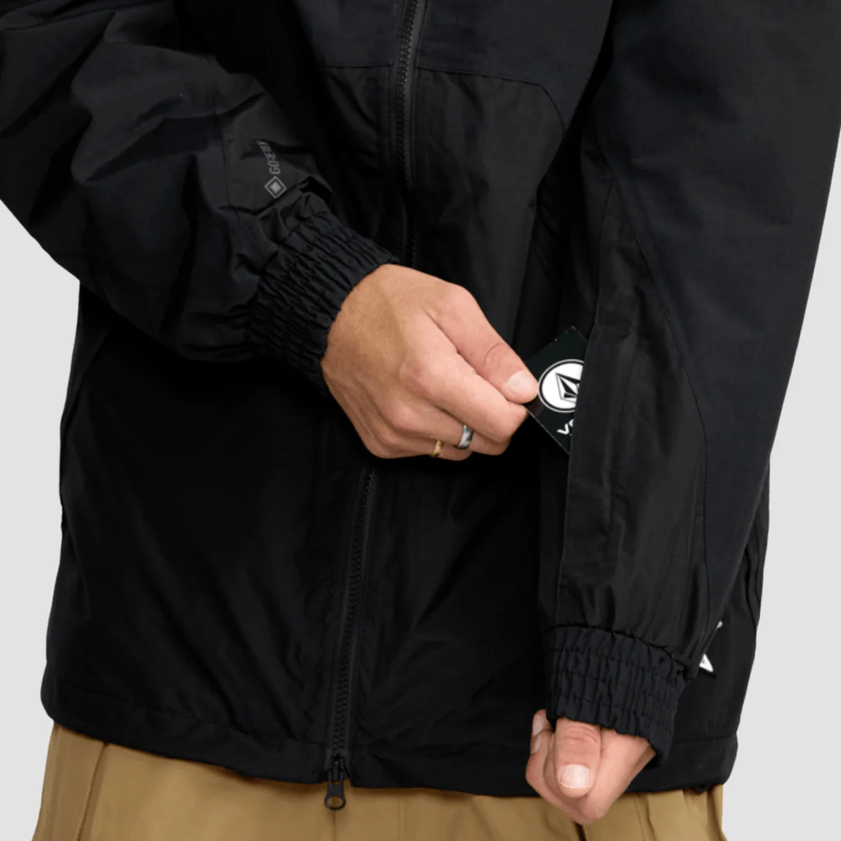 Volcom Longo Gore-Tex Snow Jacket Black - Image 4