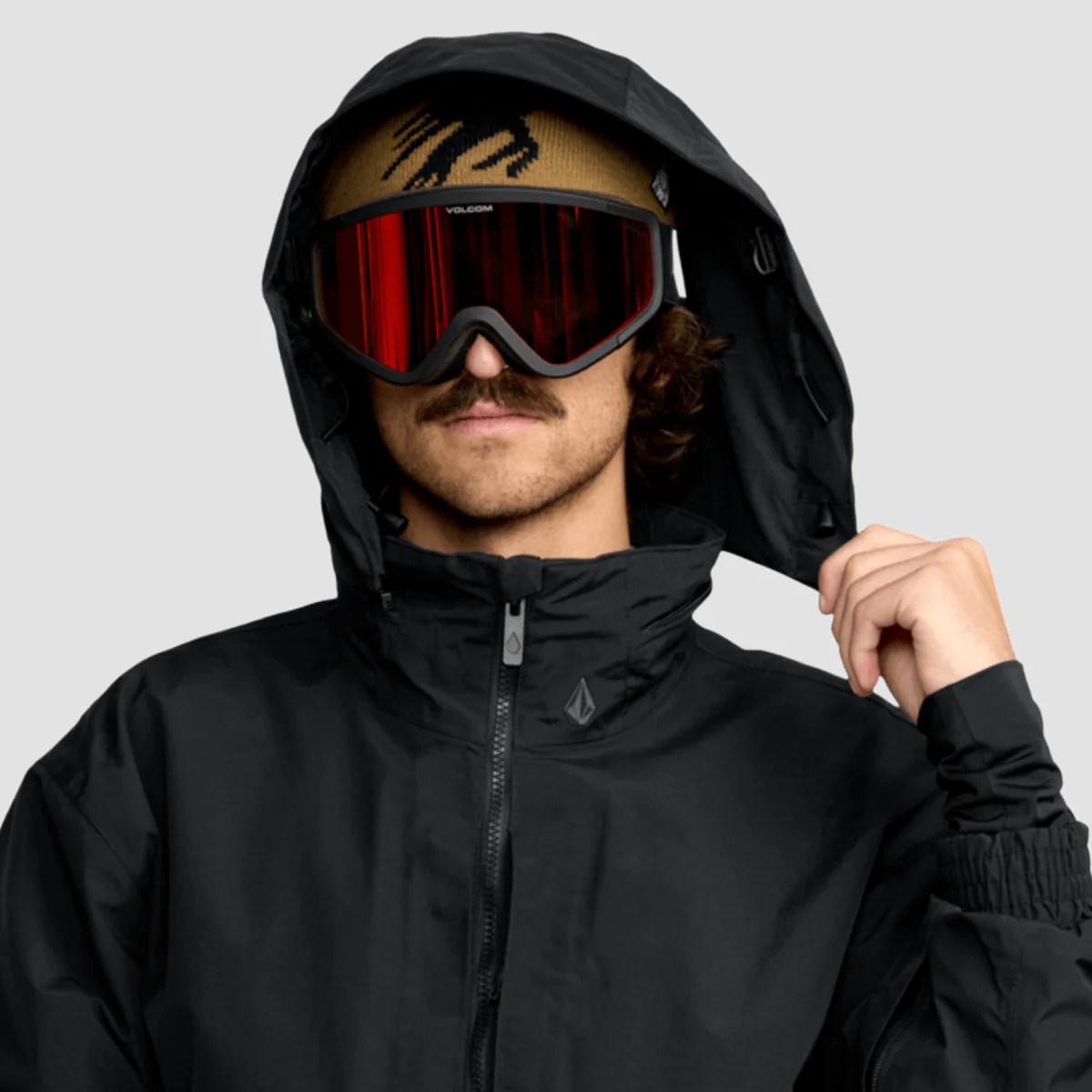 Volcom Longo Gore-Tex Snow Jacket Black - Image 6