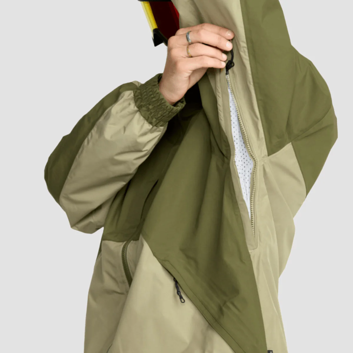 Volcom Longo Gore-Tex Snow Jacket Dark Olive - Image 4