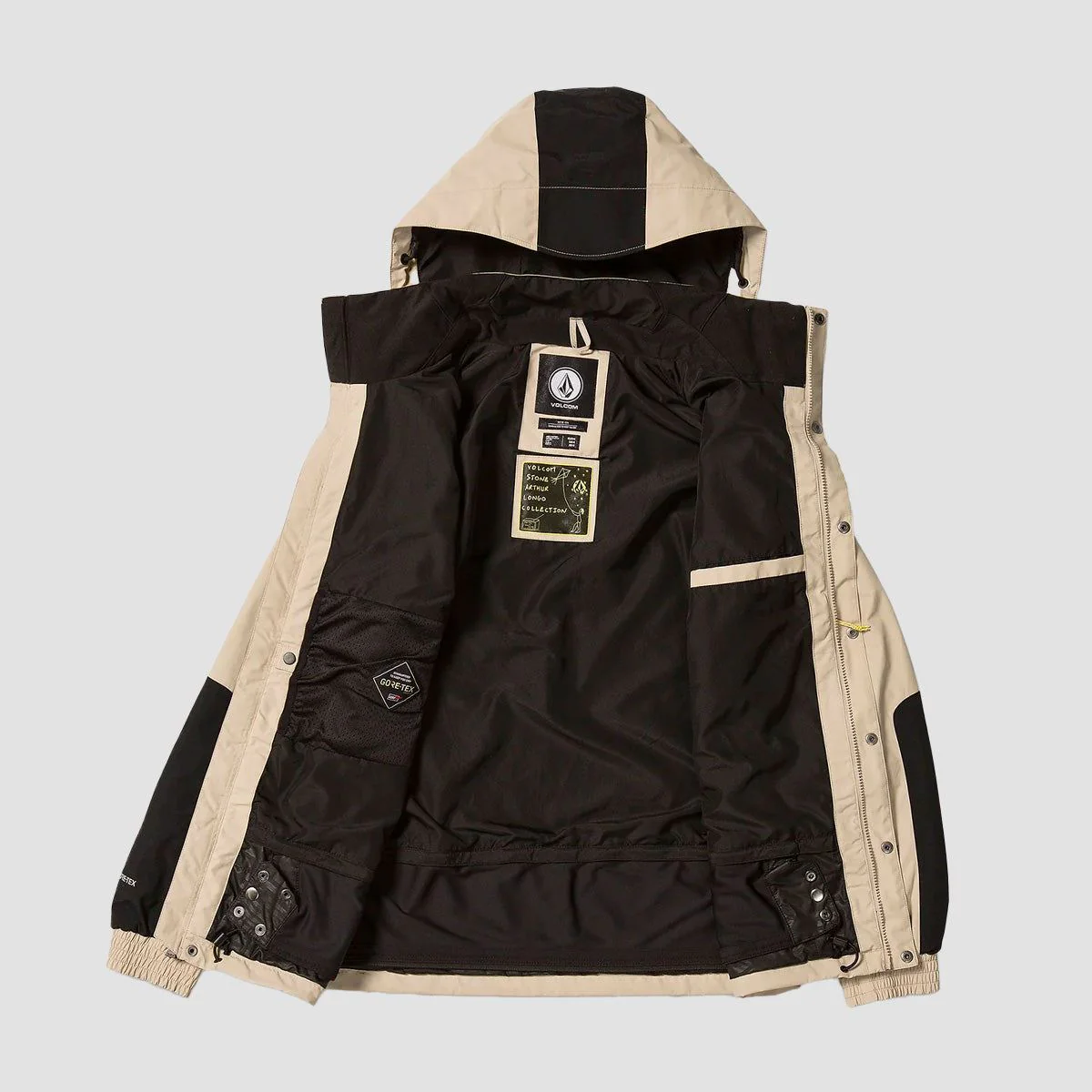Volcom Longo Gore-Tex Snow Jacket Khakiest - Image 3