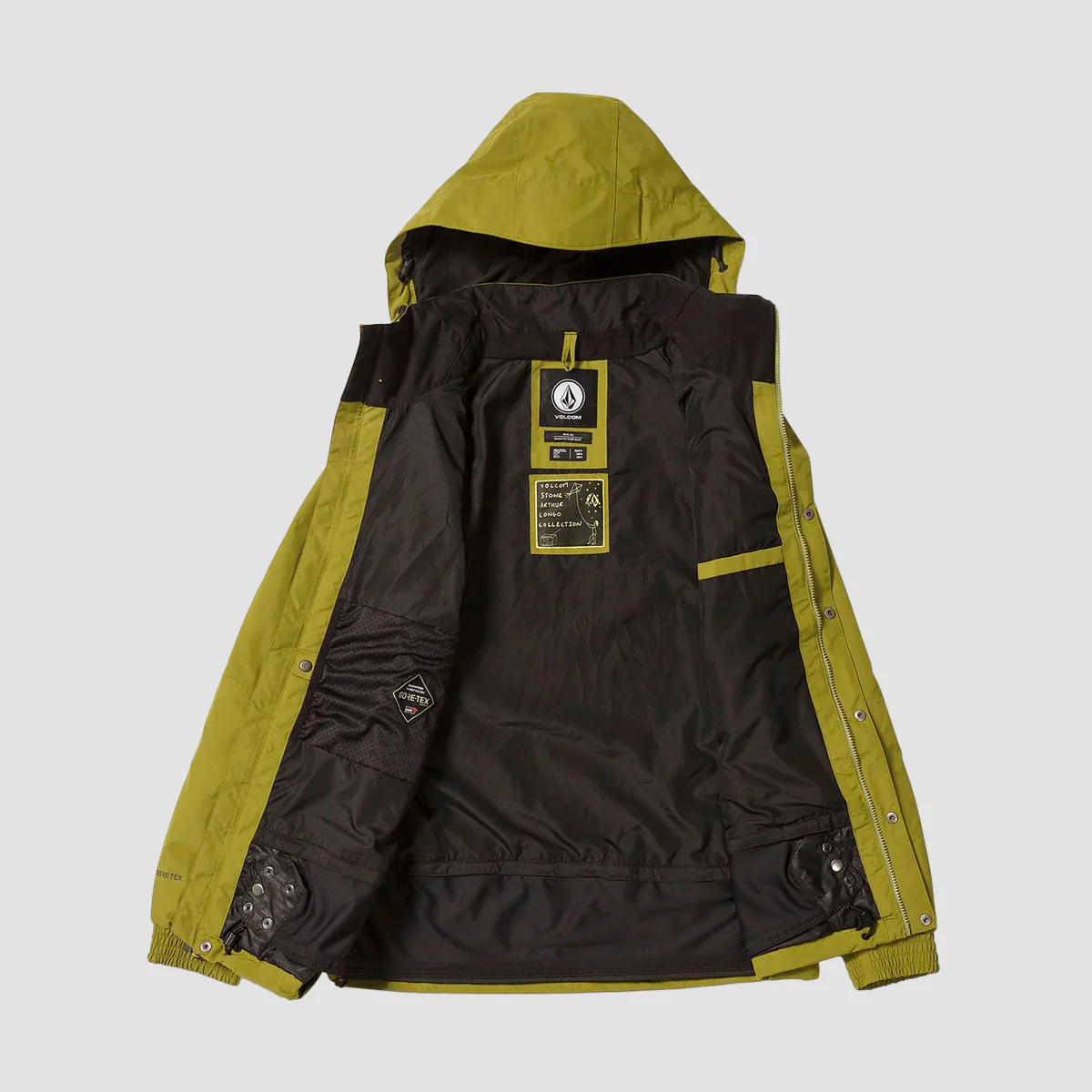 Volcom Longo Gore-Tex Snow Jacket Moss - Image 3