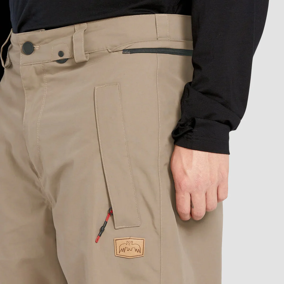 Volcom Longo Gore-Tex Snow Pants Chestnut Brown - Image 3