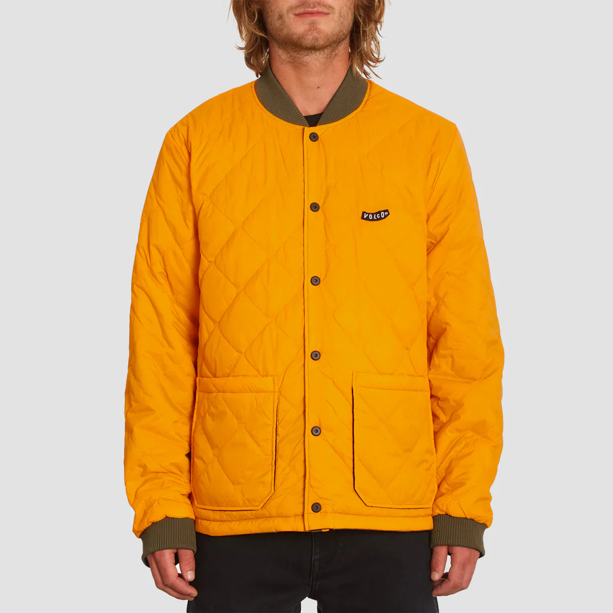 Volcom Lookster Reversible Jacket Service Green - Image 2