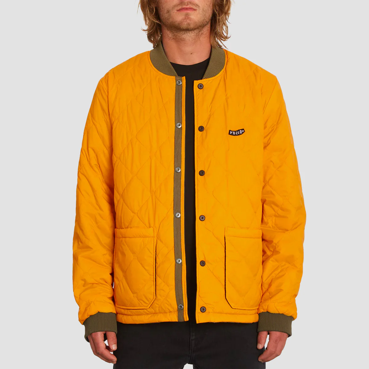 Volcom Lookster Reversible Jacket Service Green - Image 4