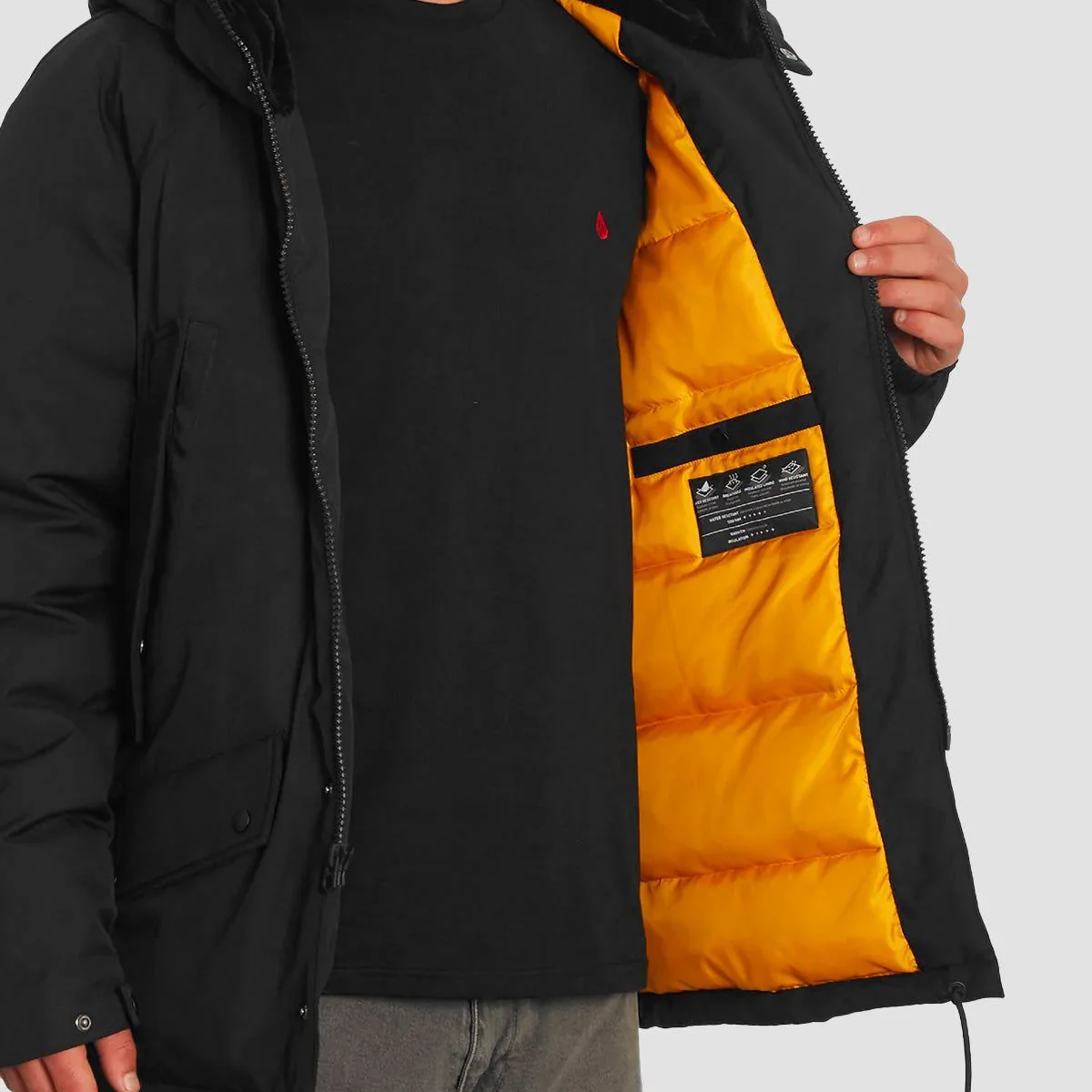 Volcom Madward 5K Jacket Black - Image 2